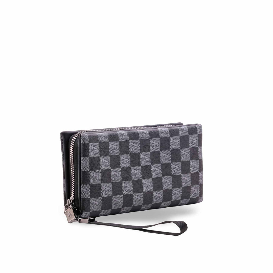 Black Casual Wallet For Ladies P71178