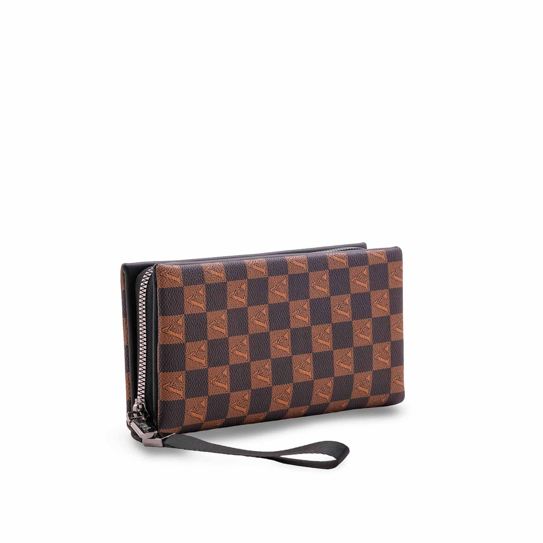 Brown Casual Wallet For Ladies P71178