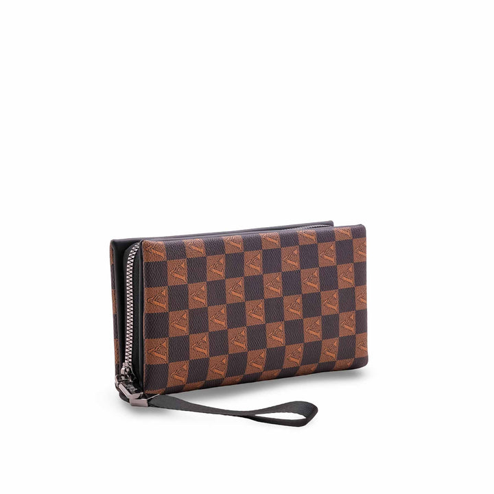 Brown Casual Wallet For Ladies P71178