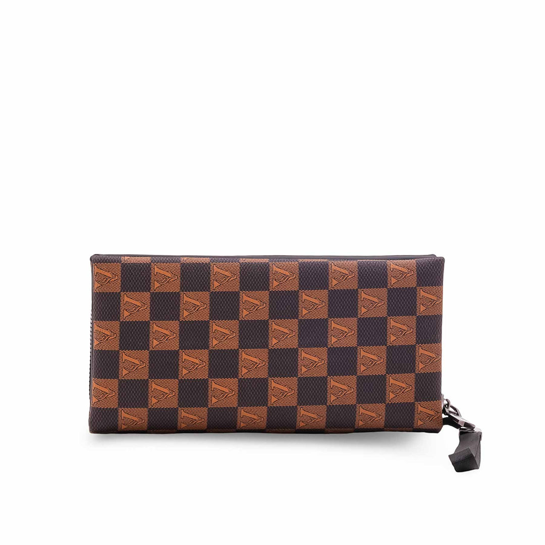 Brown Casual Wallet For Ladies P71178