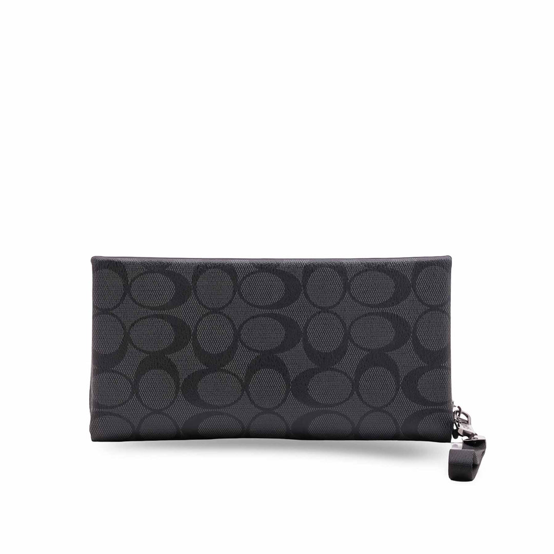 Black Casual Wallet For Ladies P71183