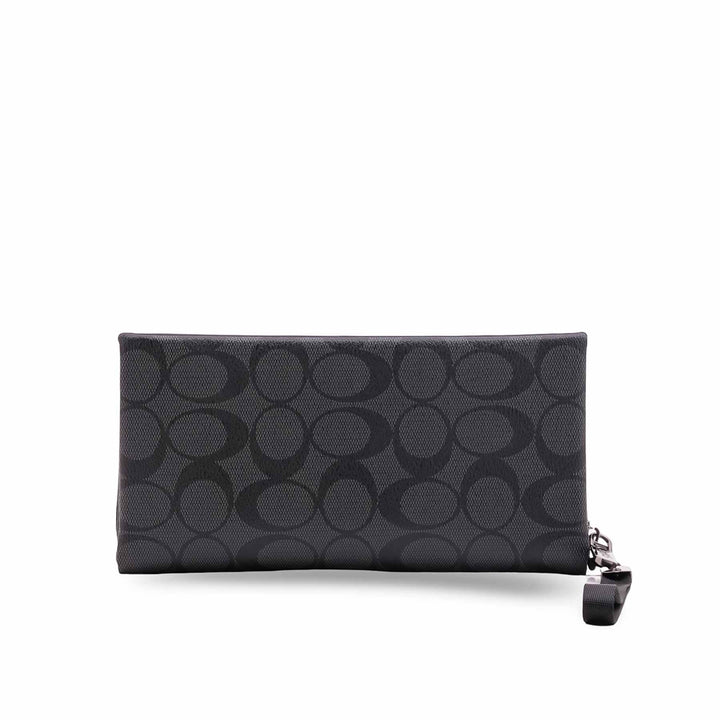Black Casual Wallet For Ladies P71183