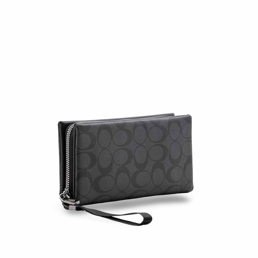 Black Casual Wallet For Ladies P71183