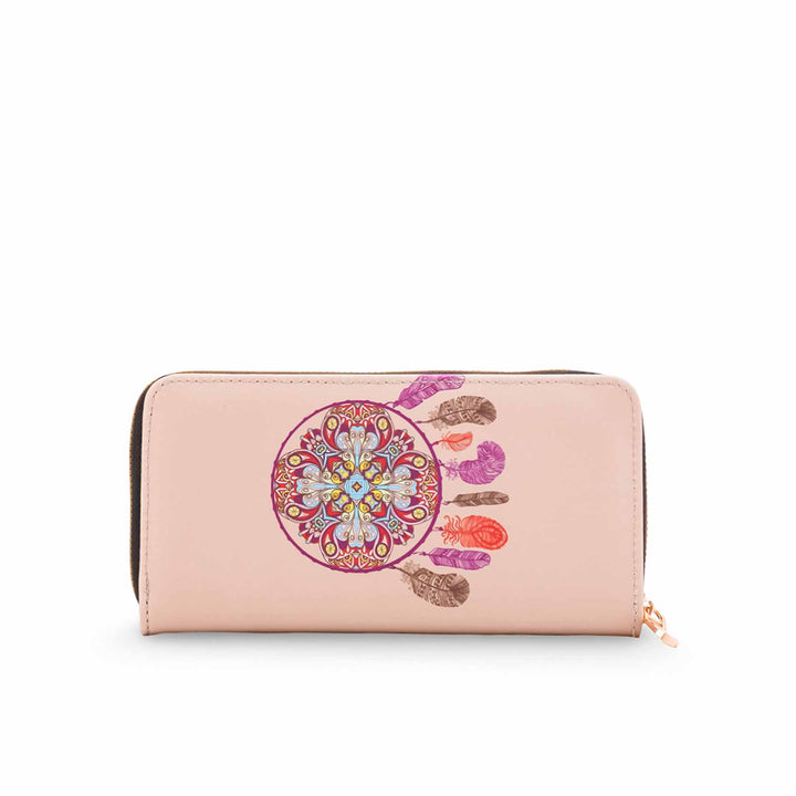 Beige Casual Wallet For Ladies P71184