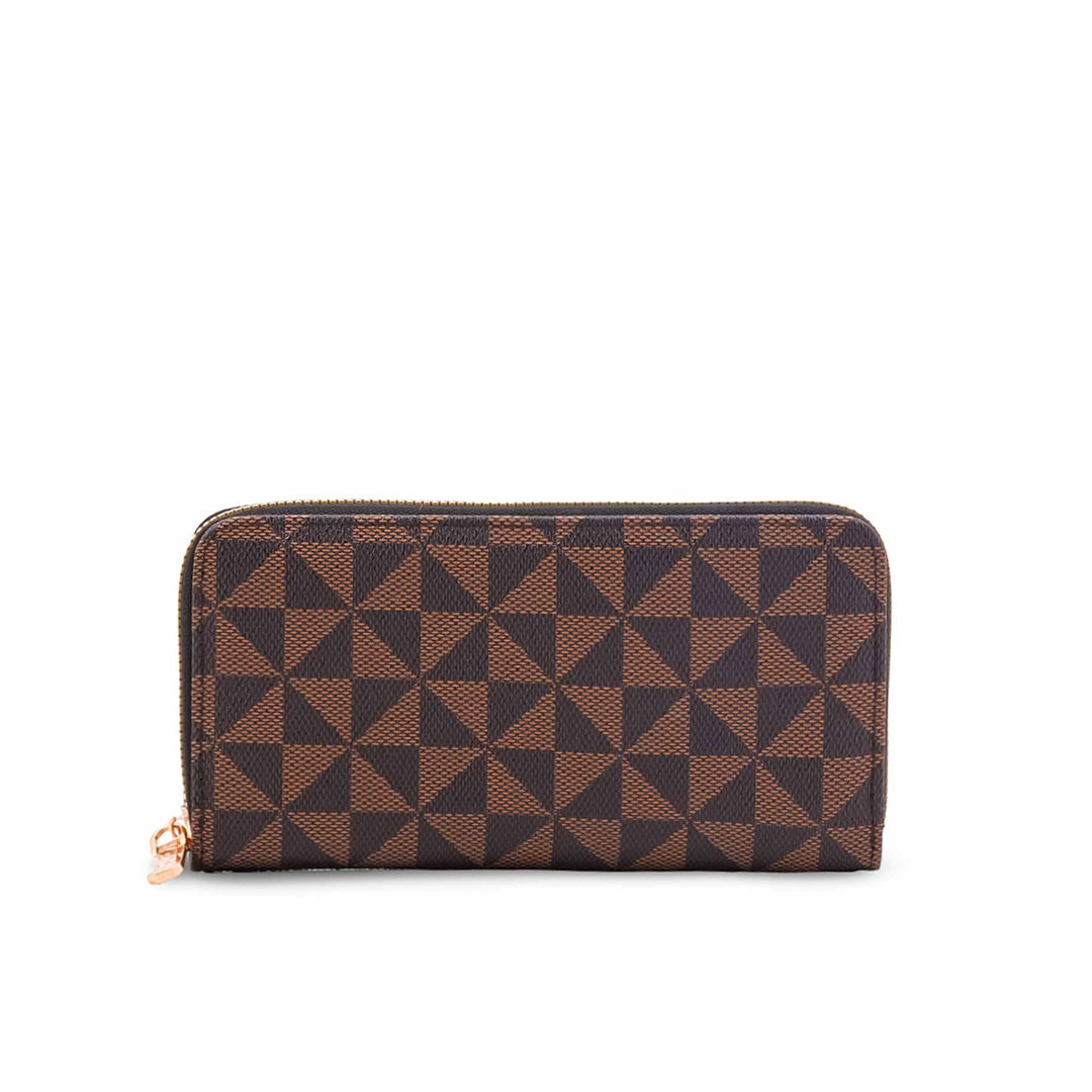 Brown Casual Wallet For Ladies P71186