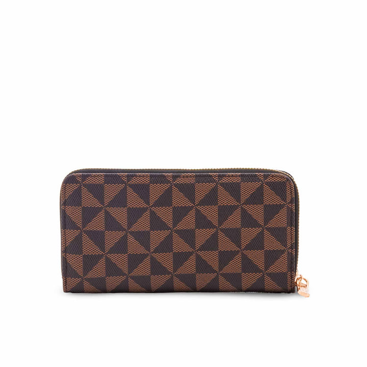 Brown Casual Wallet For Ladies P71186