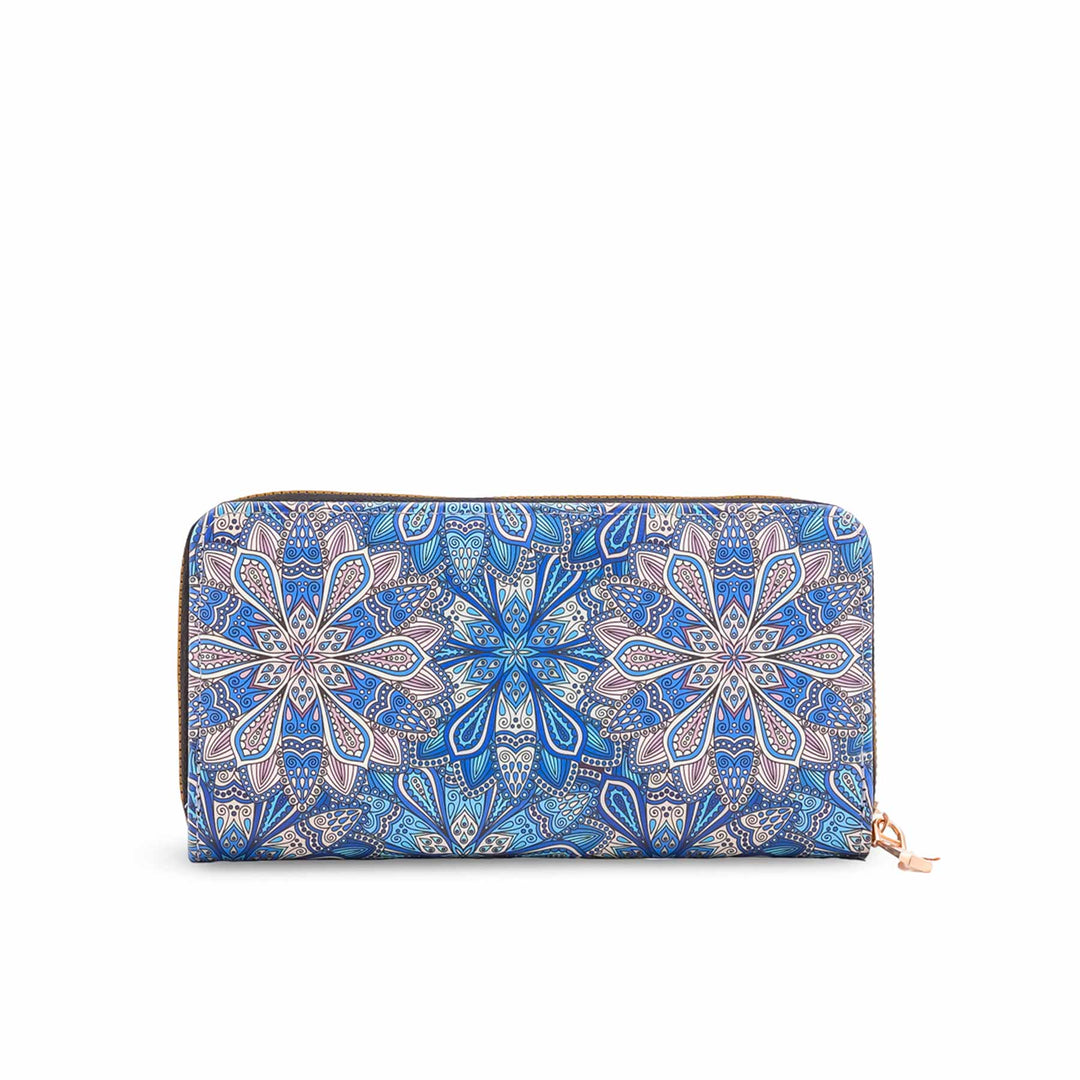 Blue Casual Wallet For Ladies P71187