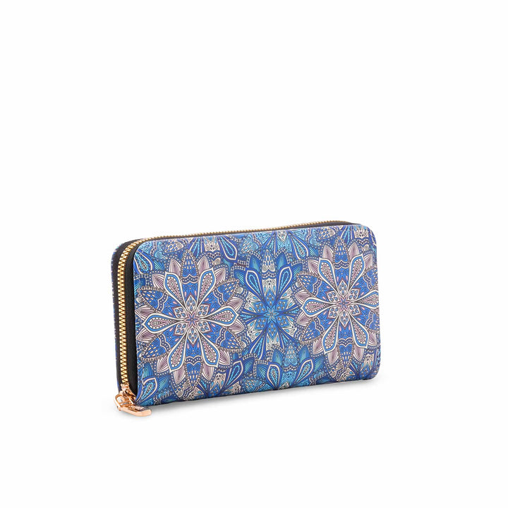 Blue Casual Wallet For Ladies P71187