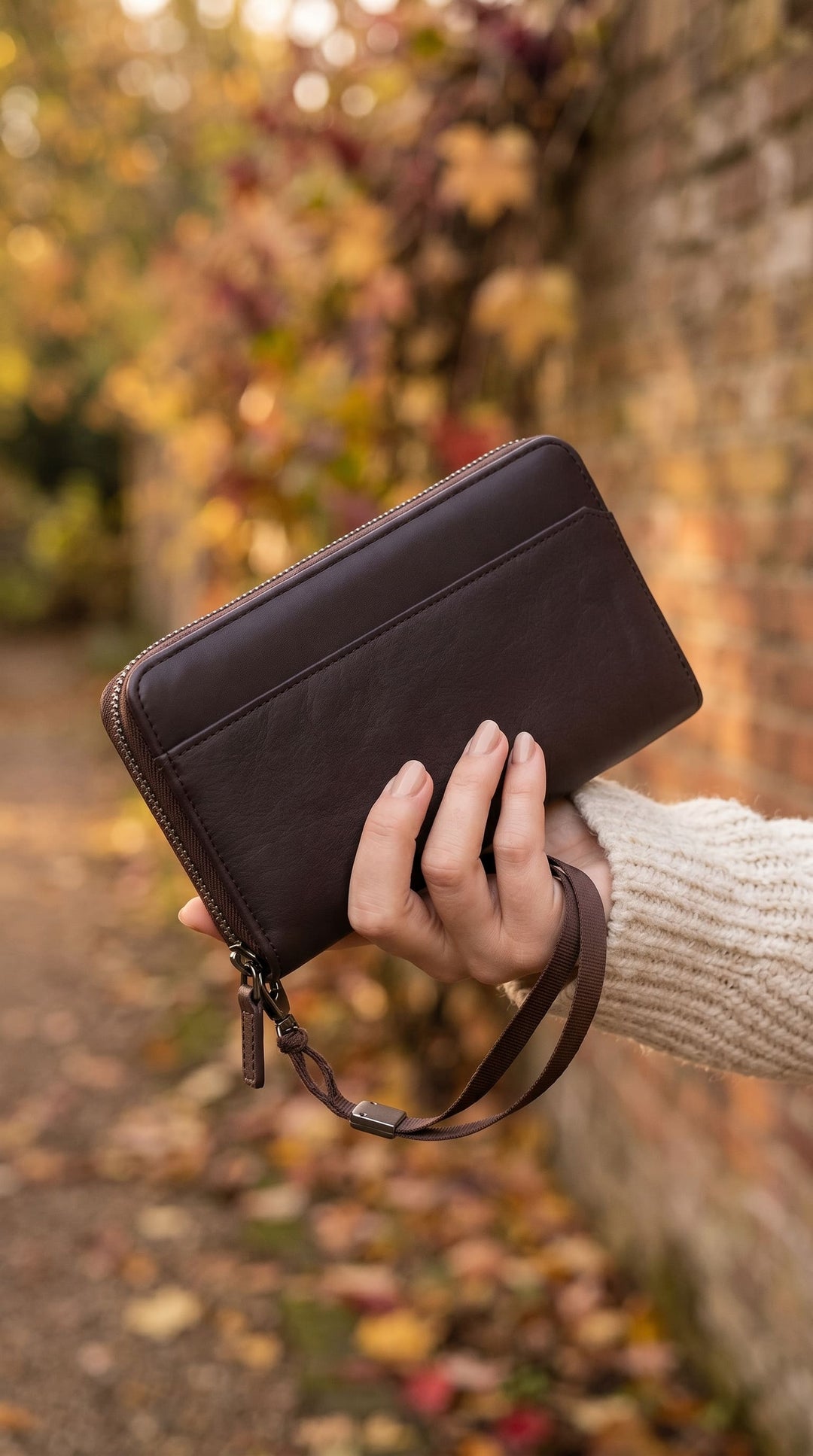 Coffee Casual Wallet For Ladies P71196