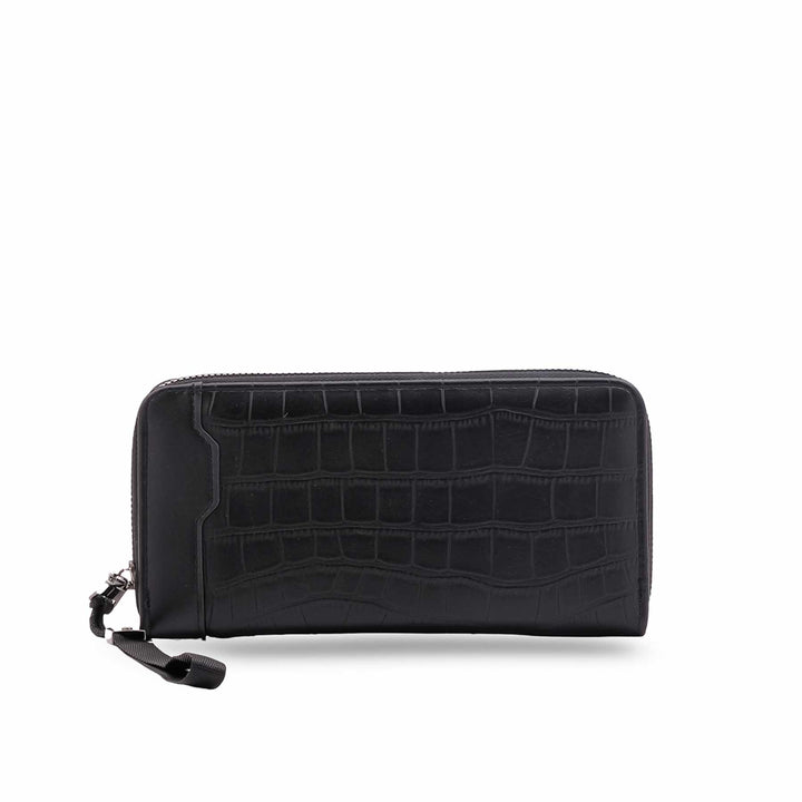 Black Casual Wallet For Ladies P71197