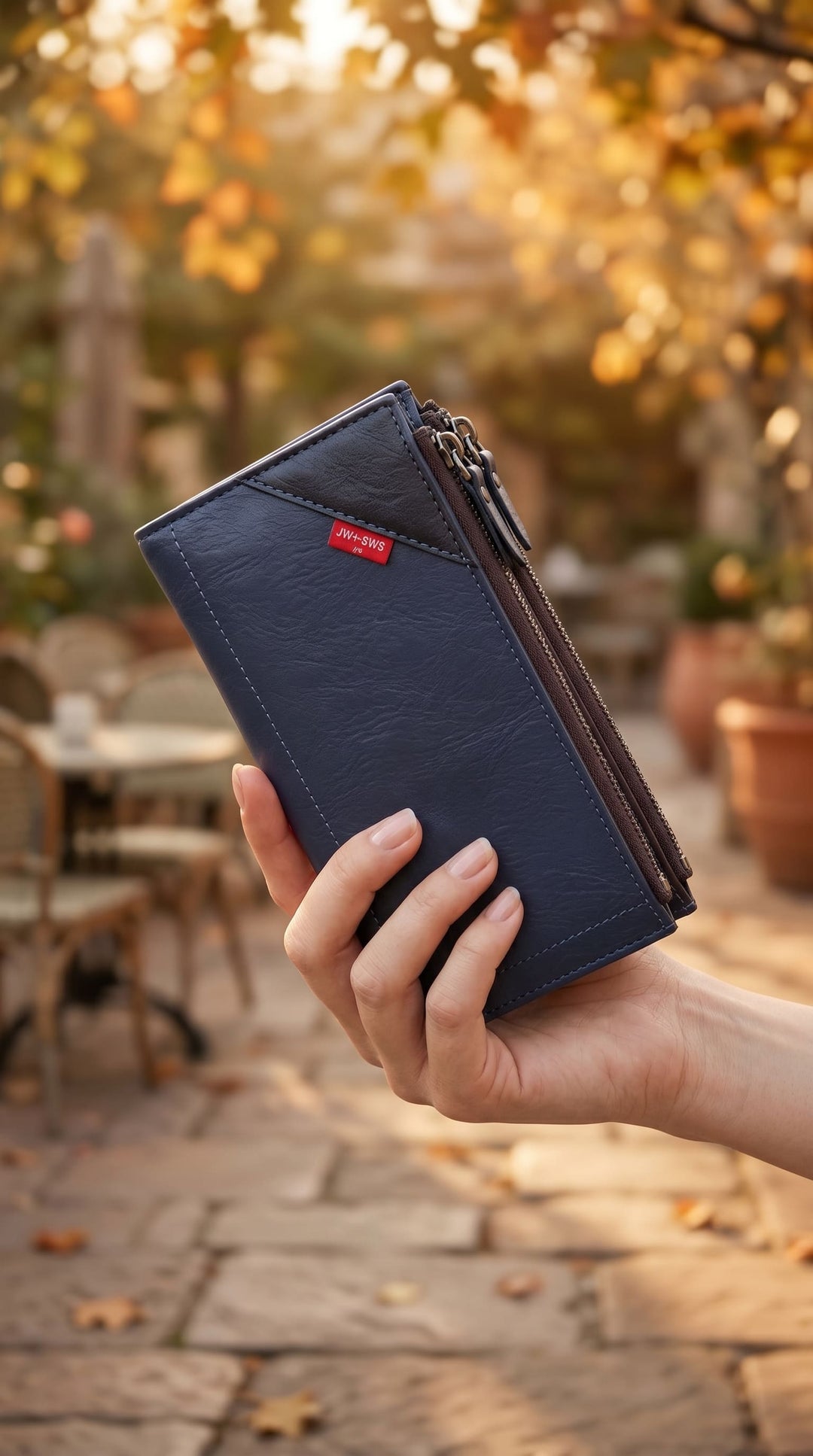 Blue Casual Wallet For Men P71198