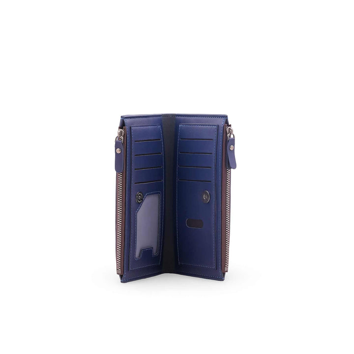 Blue Casual Wallet For Ladies P71198