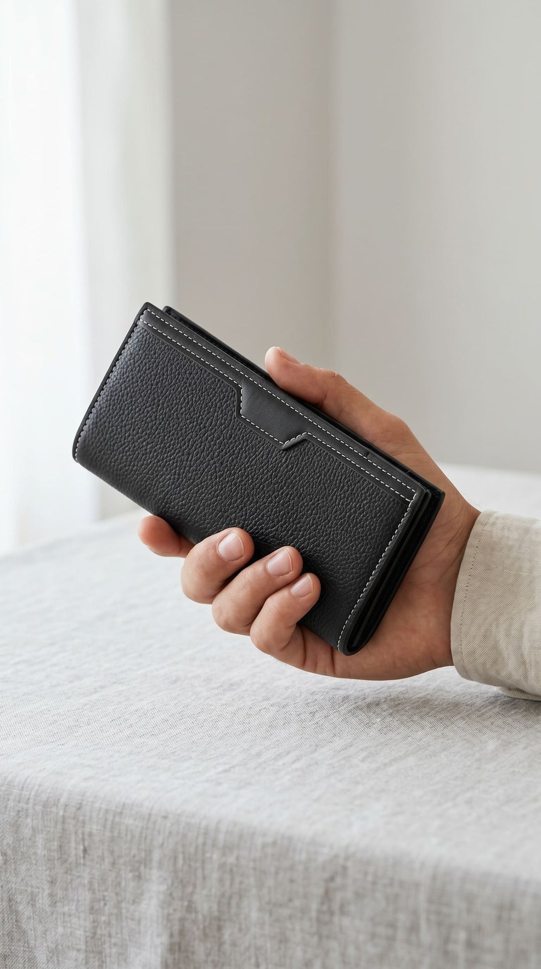 Black Casual Wallet For Men P71199