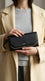 Black Formal Wallet For Women P71232