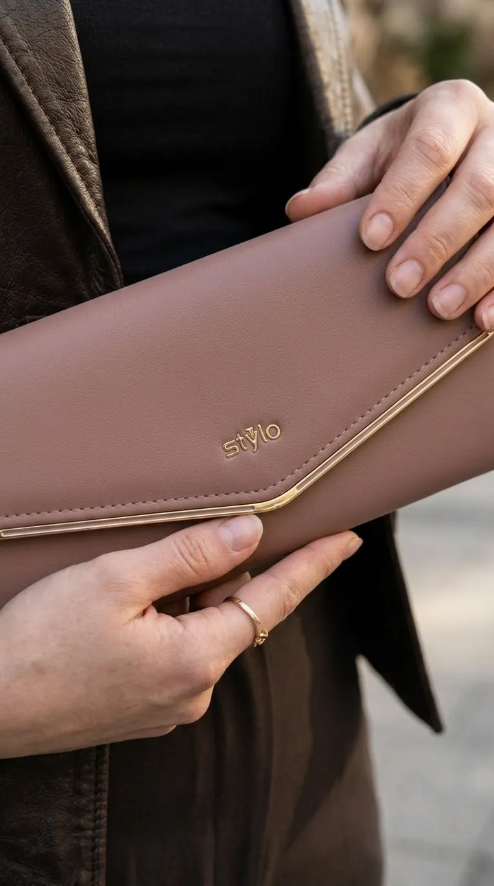 Pink Formal Wallet For Women P71234