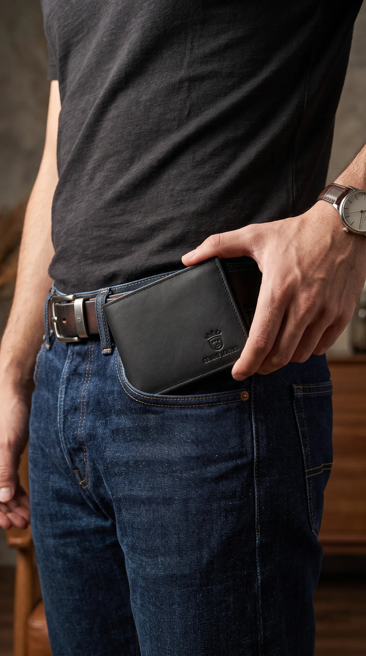 Casual Leather Wallet For Men P7410501