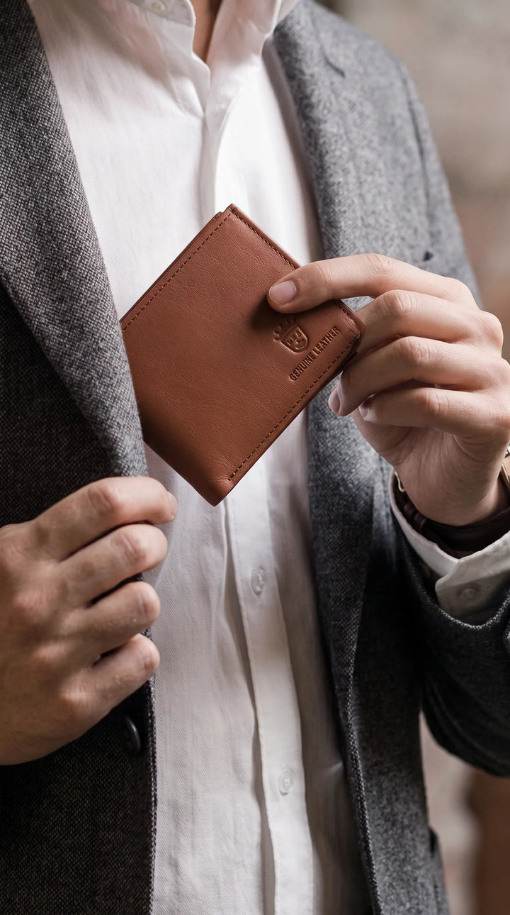 Casual Leather Wallet For Men P7411106
