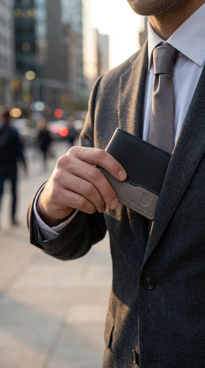 Casual Leather Wallet For Men P7411309