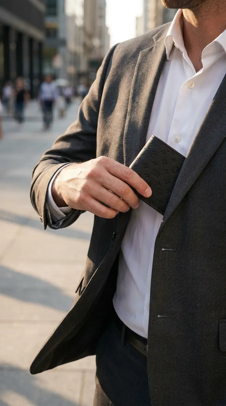 Casual Leather Wallet For Men P7411402