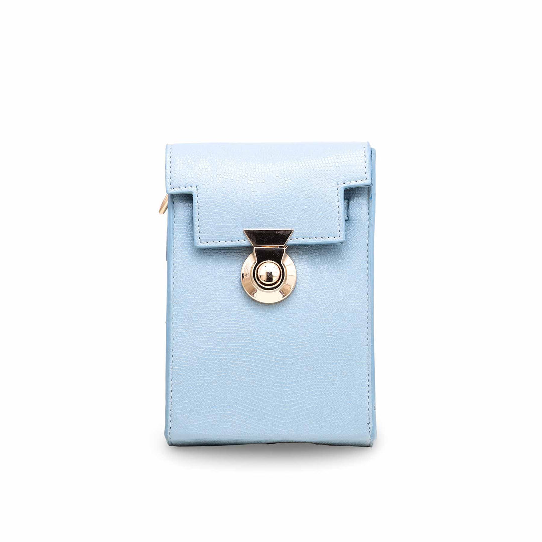 Sky Blue Casual Pouch P97477