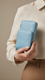 Sky Blue Casual Pouch P97501