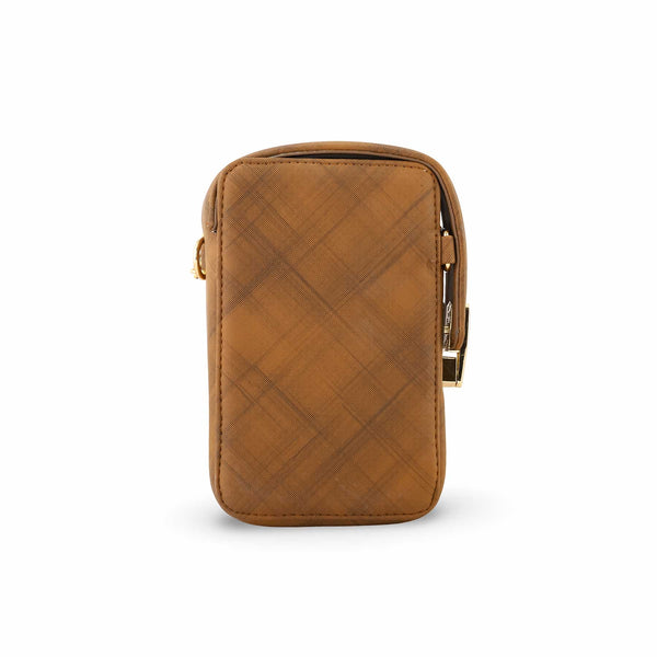 Brown Casual Pouch P97523