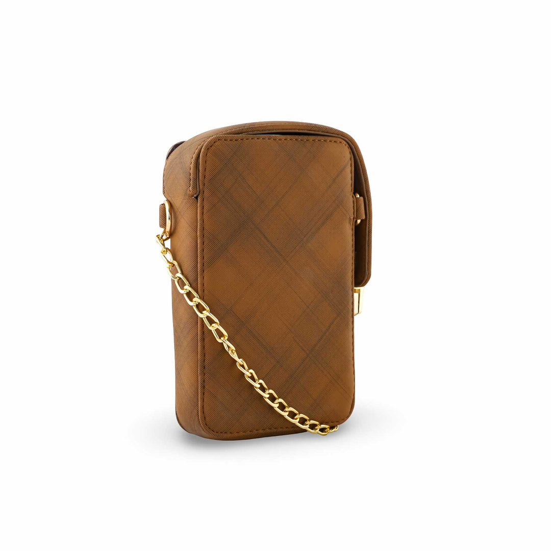 Brown Casual Pouch P97523