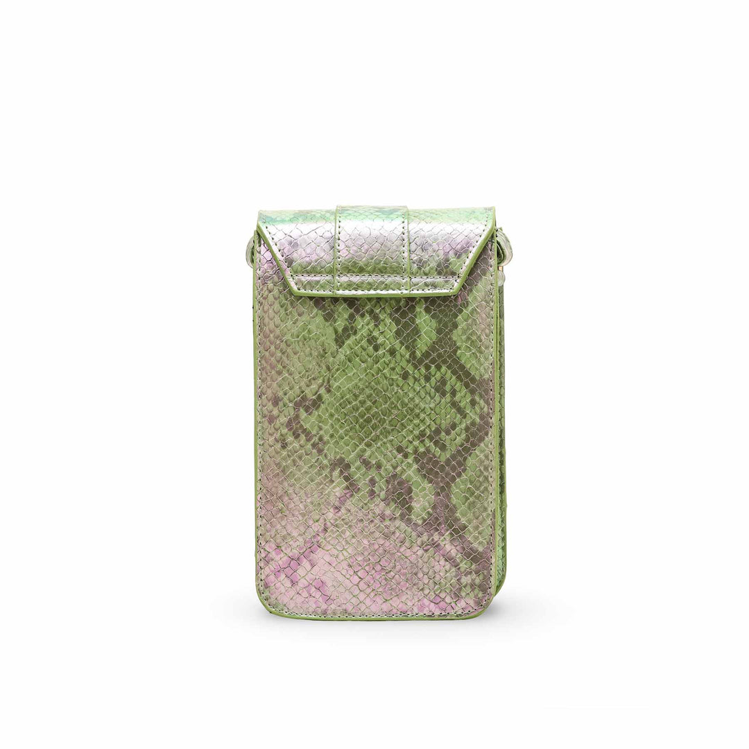 Green Casual Pouch For Women P97524