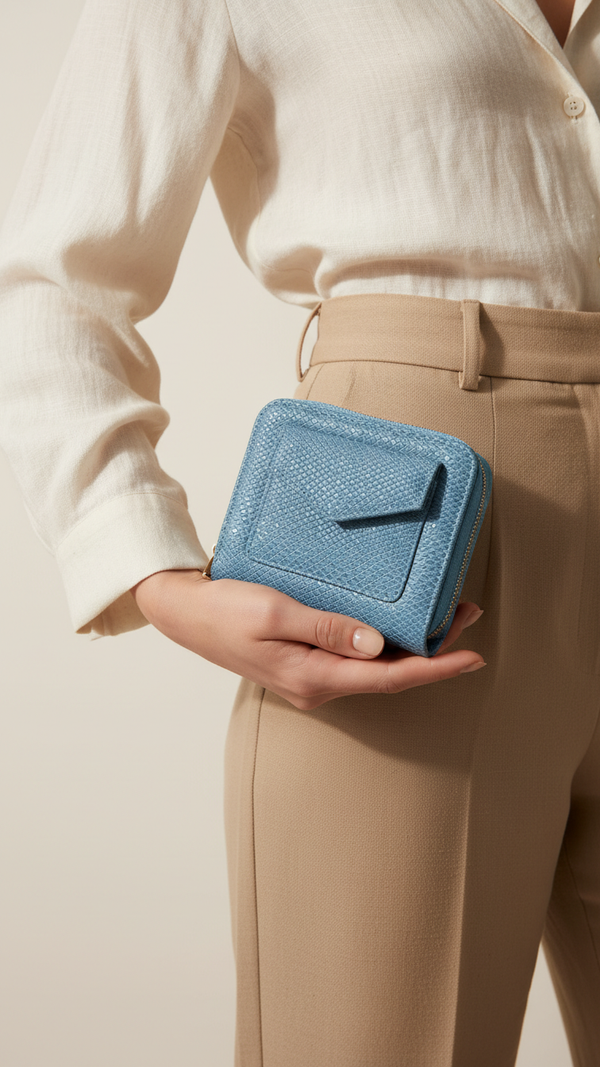 Blue Casual Wallet P97561