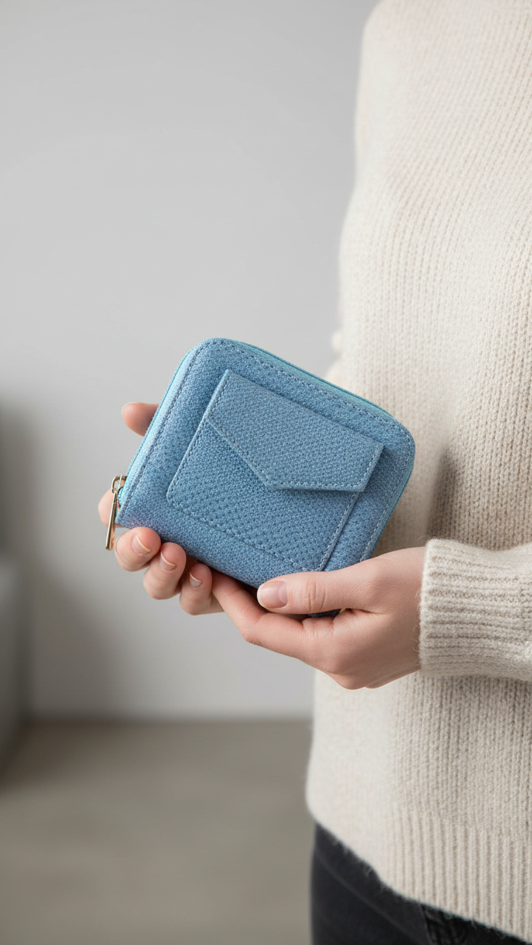 Sky Blue Casual Wallet P97561