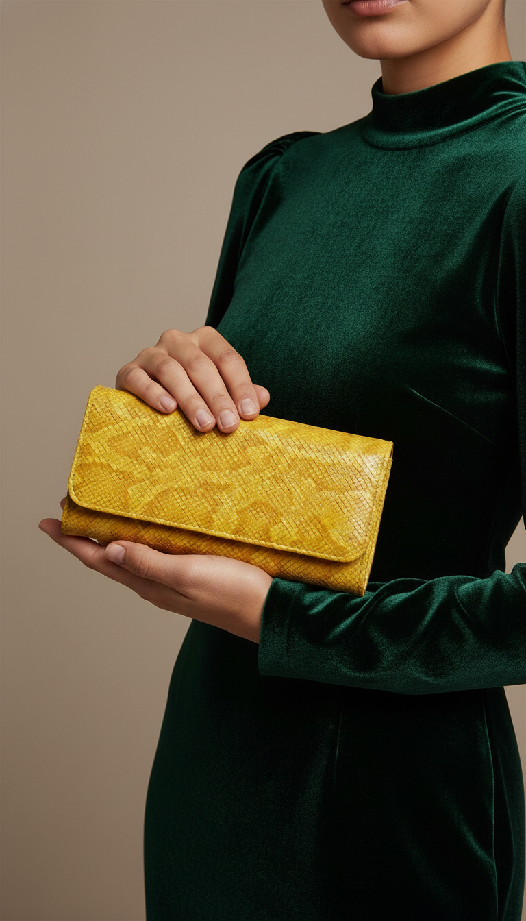 Yellow Casual Wallet P97570