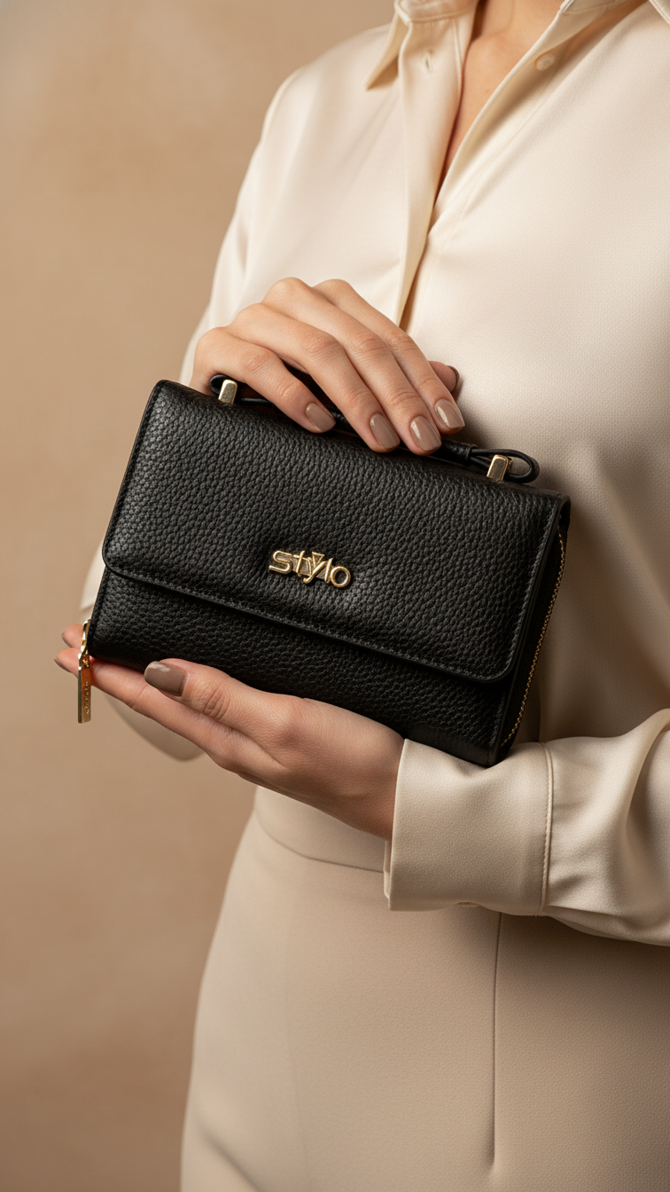 Black Formal Pouch P97600