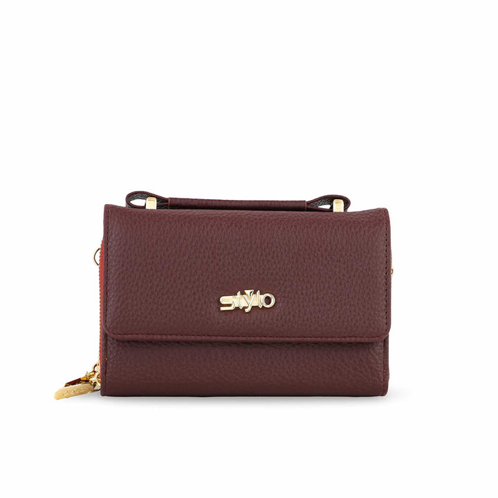 Maroon Formal Pouch P97600