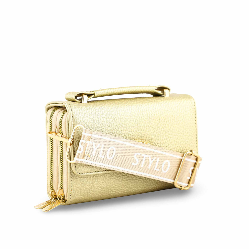 Golden Formal Pouch P97600