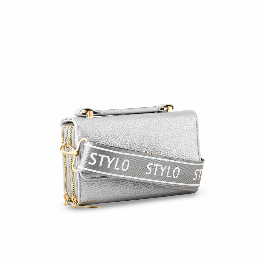 Silver Formal Pouch P97600