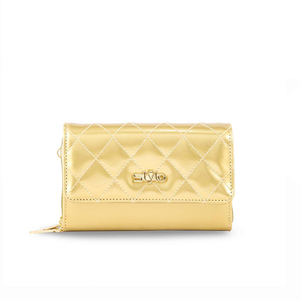 Golden Formal Pouch P97601
