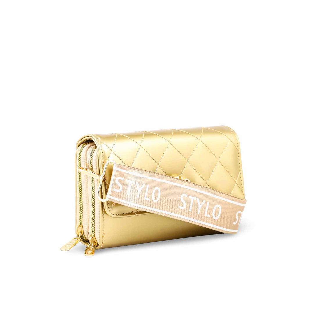 Golden Formal Pouch P97601