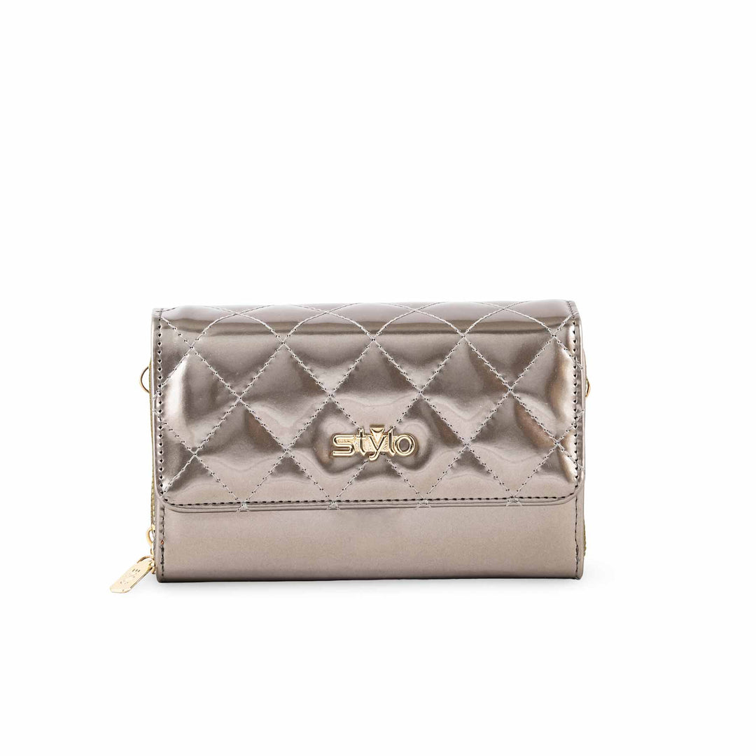 Silver Formal Pouch P97601