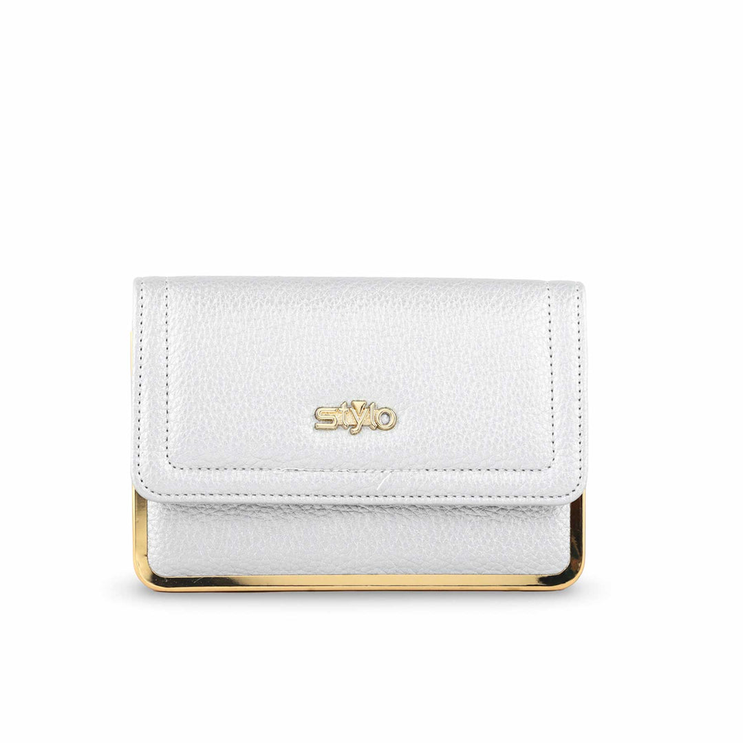 Silver Formal Pouch P97602