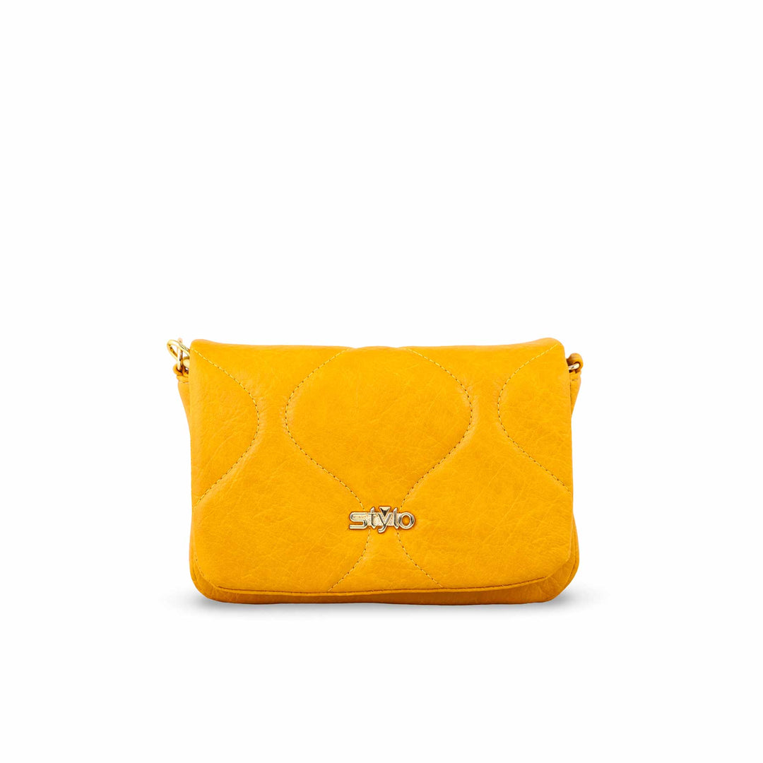 Yellow Formal Pouch P97605