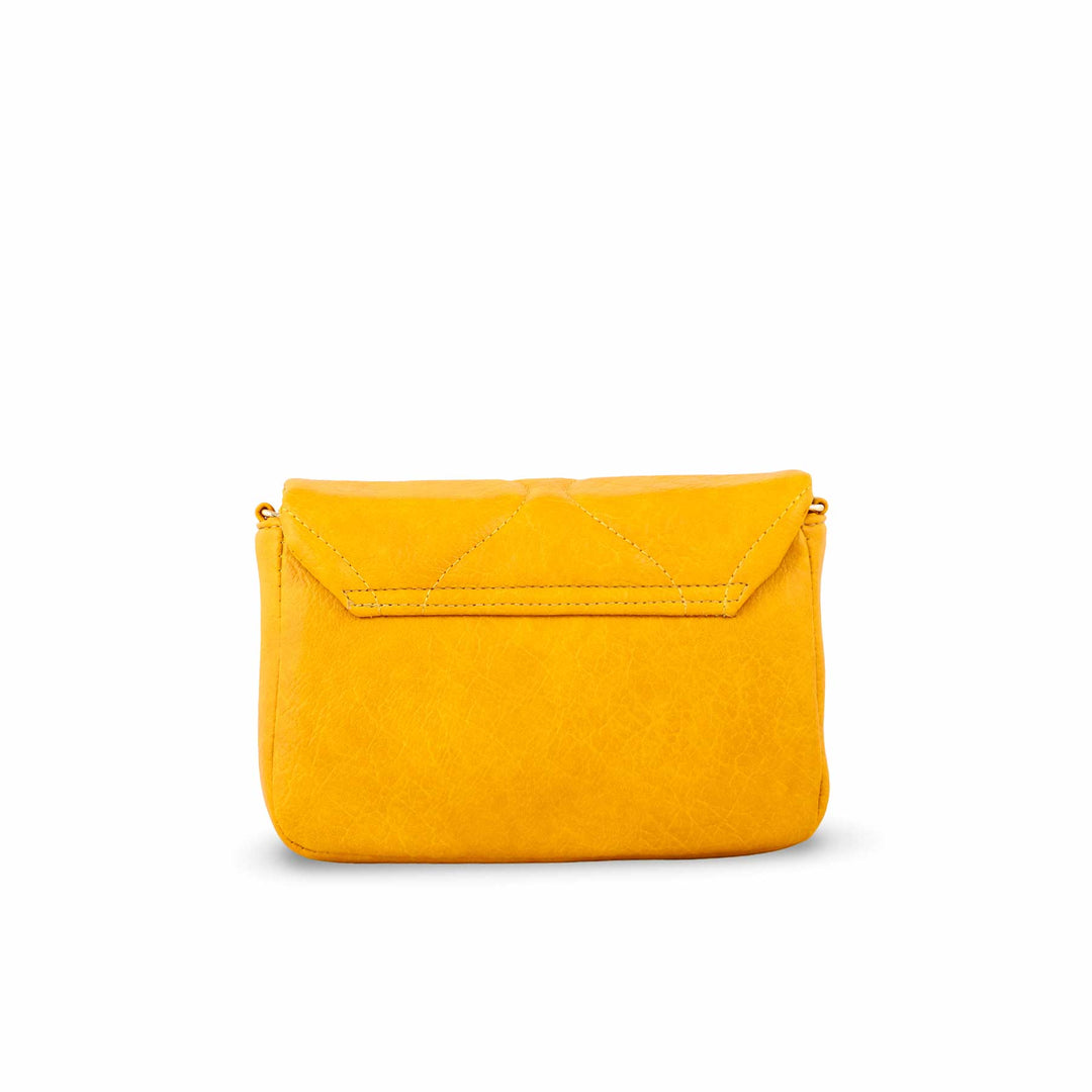 Yellow Formal Pouch P97605