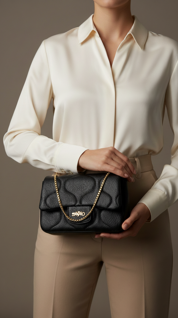 Black Formal Pouch P97606