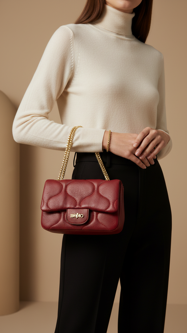 Maroon Formal Pouch P97606