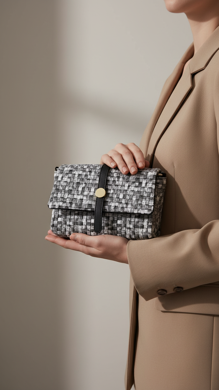 Black Formal Pouch P97608