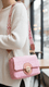 Pink Casual Pouch For Women P97609