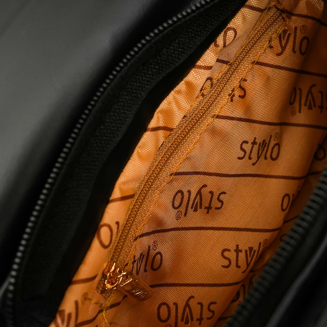 Black Casual Pouch For Women P97609