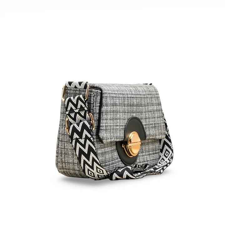 Black Casual Pouch For Women P97609