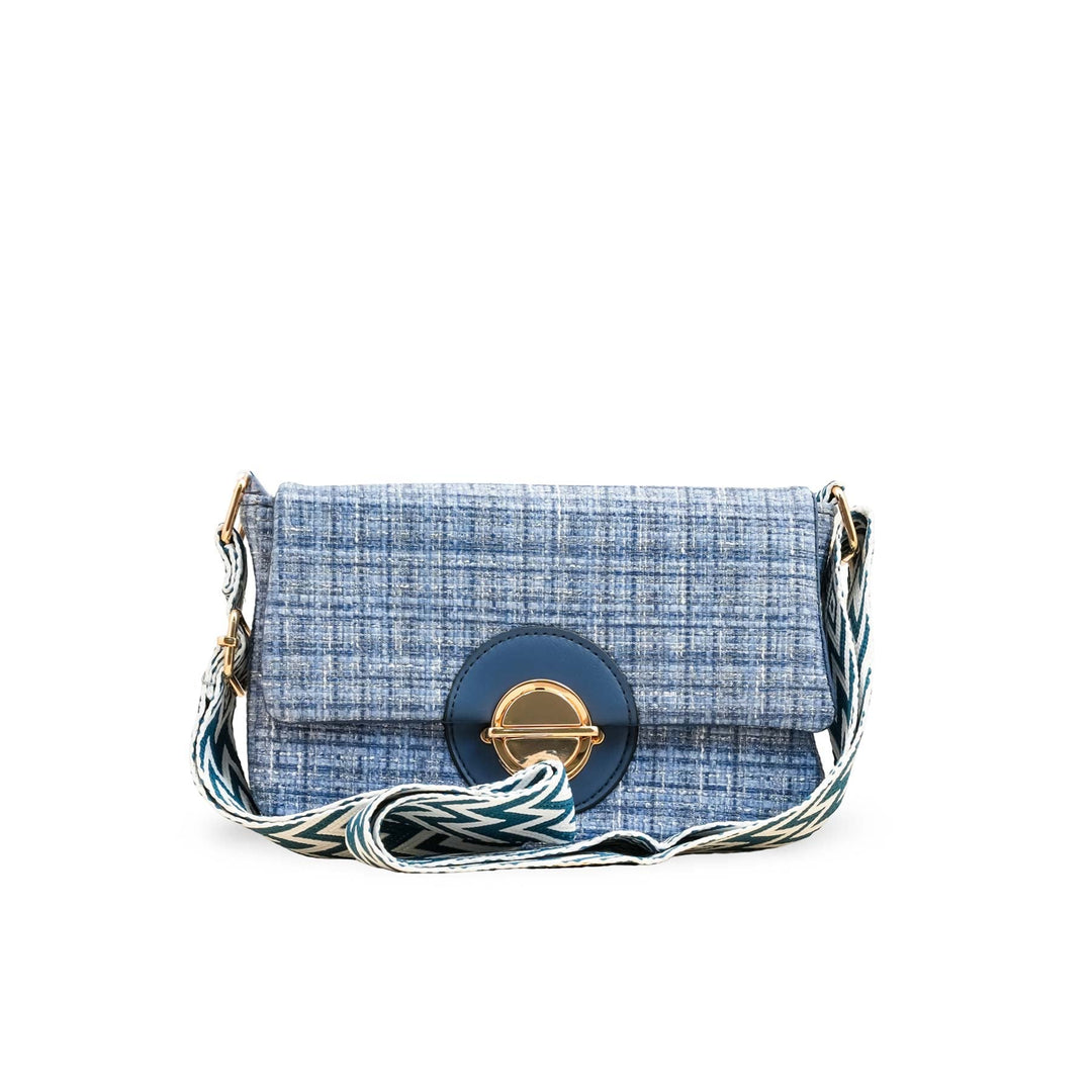 Blue Casual Pouch For Women P97609