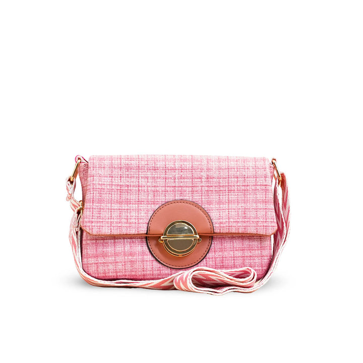 Pink Casual Pouch For Women P97609