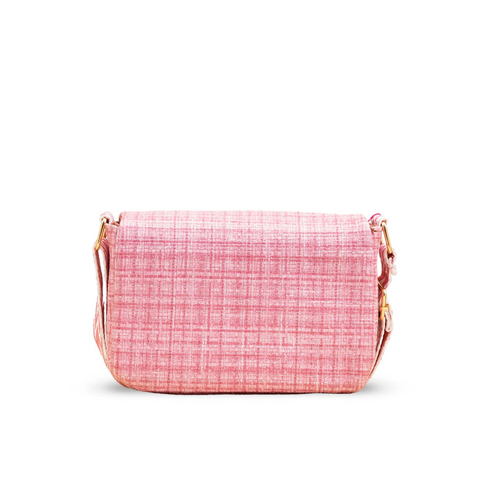 Pink Casual Pouch For Women P97609